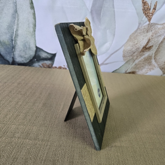 Mainstays Black and Tan Burlap Picture Frame - Picture 2 of 8